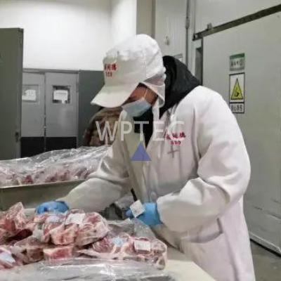LPS称重打标系统在某知名肉食品加工企业的应用